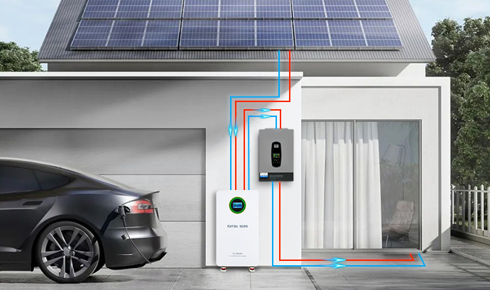 DATOUBOSS Rechargeable Lifepo4 Batteries Voltage Converters Inverter
