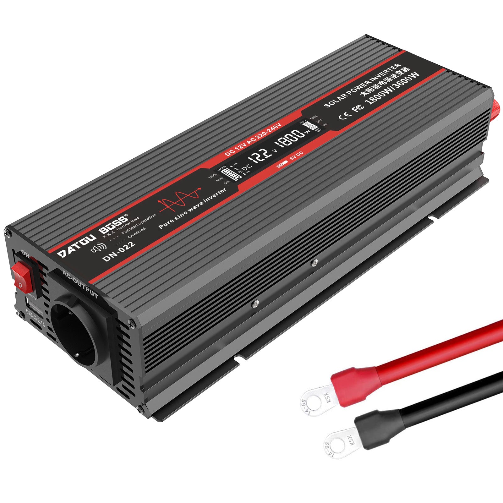 DATOUBOSS Rechargeable Lifepo4 Batteries Voltage Converters Inverter