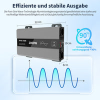 DATOUBOSS Rechargeable Lifepo4 Batteries Voltage Converters Inverter