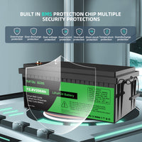 DATOUBOSS Rechargeable Lifepo4 Batteries Voltage Converters Inverter