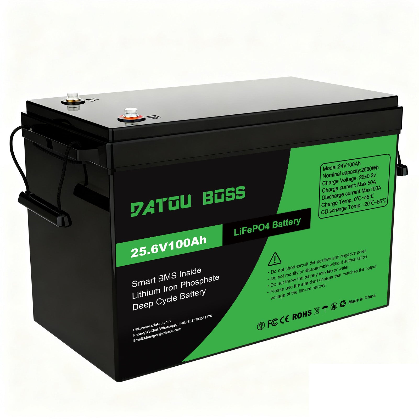 DATOUBOSS Rechargeable Lifepo4 Batteries Voltage Converters Inverter