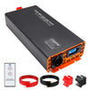 DATOUBOSS 2000W Inverter 12V to 230V Pure Sine Wave Voltage Converter Peak Power 4000W